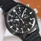 Swiss Replica IWC Chronograph Pilot's Spitfire A7750 Watch Solid Black (7)_th.jpg